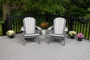2-Piece Adirondack Folding Chair Set