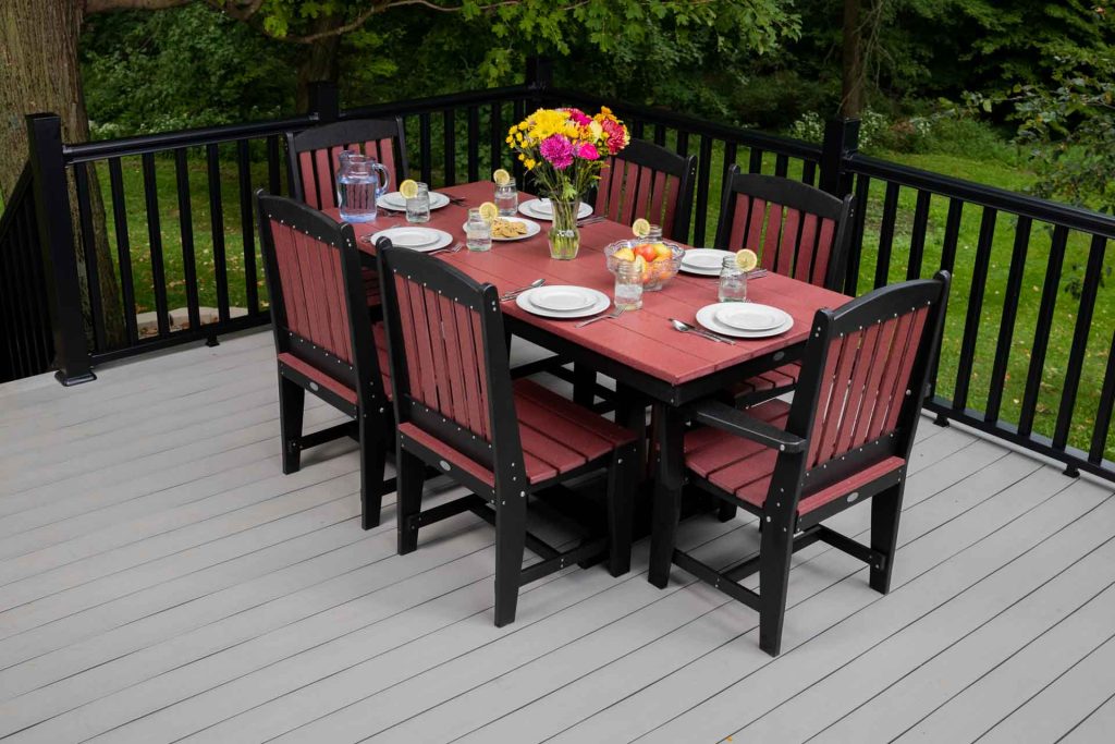 7-Piece Mission Rectangle Table Dining Set