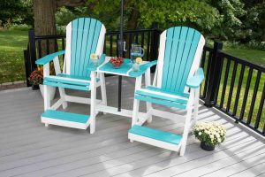 3-Piece Adirondack Balcony Set