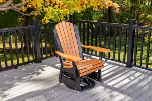 Adirondack Swivel Poly Glider 2'